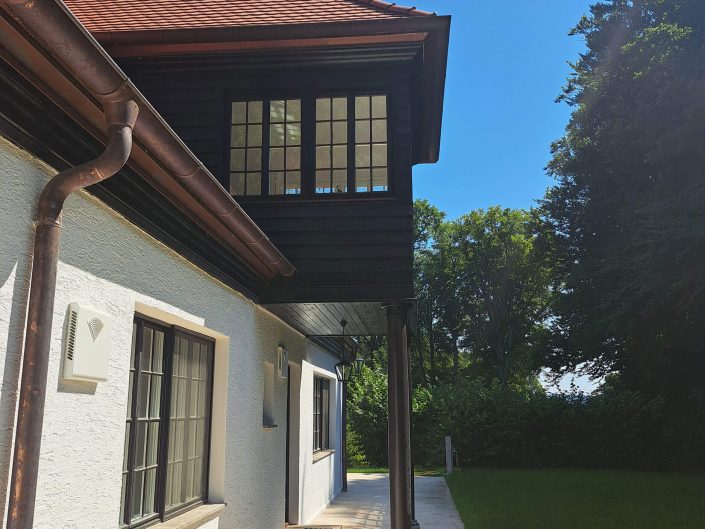 Haus am See - Holzerker Südfassade